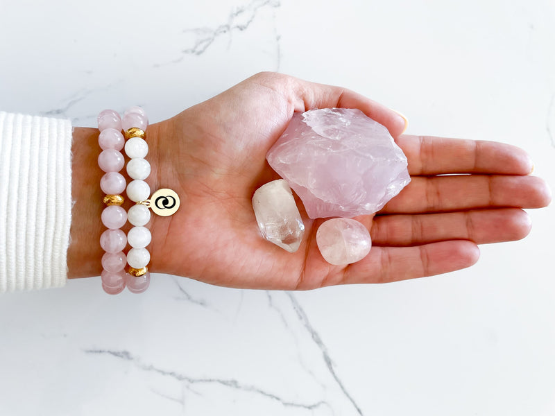 Clear Quartz Crystal Bracelet for Reiki Healing 6 MM | Buy Now –  satvikstore.in